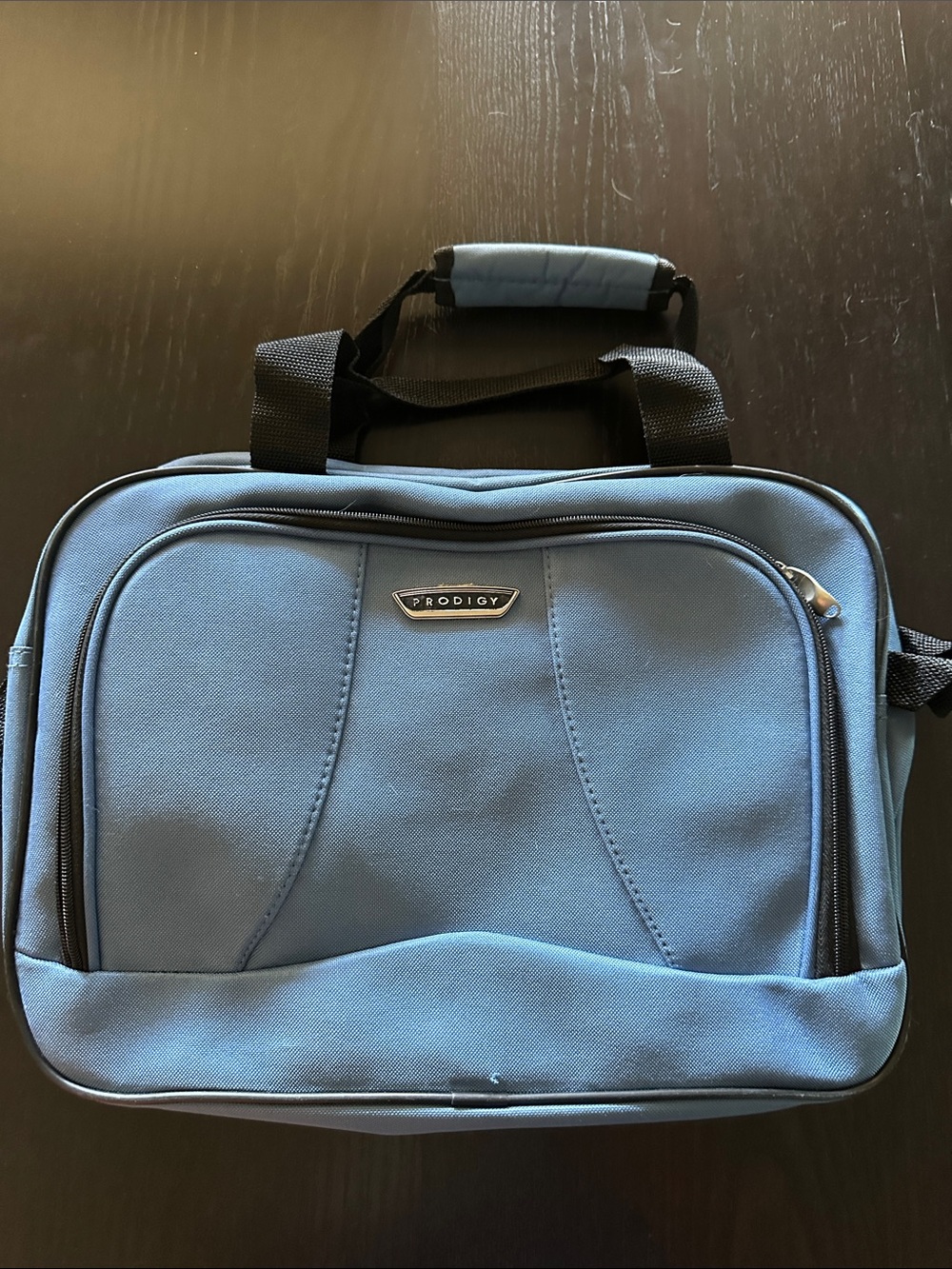 Blue Travel Briefcase Bag for Men